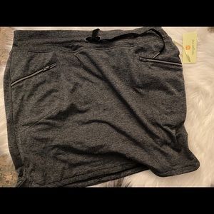 Skirt with shorts built in.